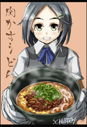 ほな、かすうどん食べよか～