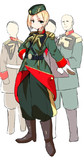 ジオン将校服オリジナルデザイン