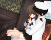 甘える電ちゃん