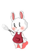 ふわふわうさぎちゃん.furry