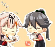 夕立と鳳翔さん