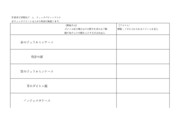 居酒屋からの逆脱出 チェックポイントリスト
