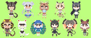 【ドット絵】けものフレンズ【じゃんぐるちほー2】