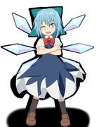 立ち絵風チルノ
