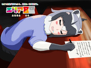 がいはくしょーめーしょにサインするアライさん