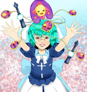 カリフォルニア キング ベッドちゃん ニコニコ静画 イラスト