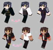 【Minecraftスキン】刀剣乱舞 燭台切光忠・大倶利伽羅