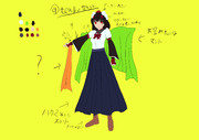 文果真報表紙の衣装な文ちゃん