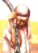 セクシーに原油をかける謎のアラブ人石油王