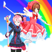 四月一日な二人……！【MMD】