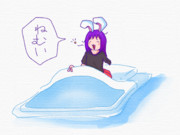 ねむそうなHSIさん.ohayo