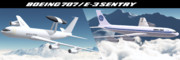 【配布】E-3 AWACS＆B707-320【MMDモデル】