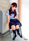 制服（模写・デジタル）その５