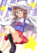 結界を越える女学生がいた！