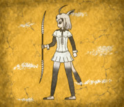 【壁画】アラビアオリックス