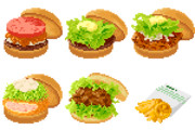 【ドット絵】モスバーガー