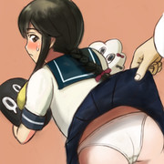 抜き打ち検査を受ける磯波