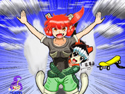 セブンの働く怪獣ペア