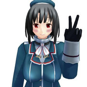 提督｢じゃあ高雄、ピースしてみて？｣