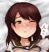 ヨーグルトがかかってしまったあーっ！たいへんだー！！