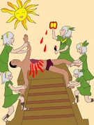 アステカの祭壇 ニコニコ静画 イラスト