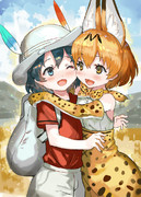 頬ずり ニコニコ静画 イラスト