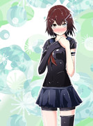 白い生地が無くなった古鷹