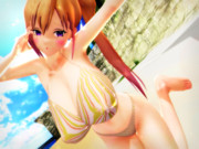 川神舞ちゃんの 巨乳ビキニ♡