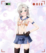 白い生地が無くなった衣笠