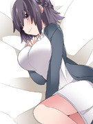 添い寝してくれる未亡人のお姉さん