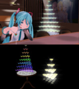 【モデル配布】 シャンパンタワー△4・8段【MMD】