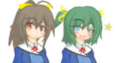 あお＆武希子