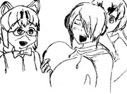 わぁぁ〜、このジャパリマン大きい〜