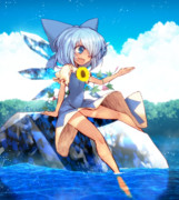 日焼けチルノちゃん