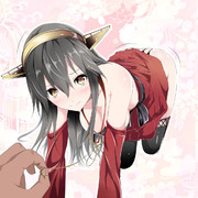 白い生地が無くなった榛名