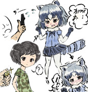 ジャパリコイン一枚であらいくんと化した少年