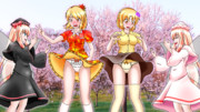 [東方] 今年はリリー達と秋姉妹まで春を告げに来てくれました2017