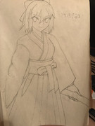 Fate/GO 沖田さん模写