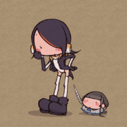 コウテイペンギンさんとイッカクさん