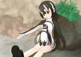紫バンド君とフルル
