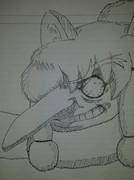 アルパカちゃんを描いてみました