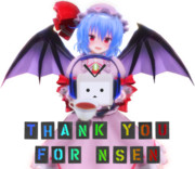 Nsen5週年記念レミリア！（背景なし版）