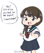 春イベント楽しみな浦波ちゃん