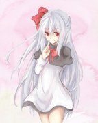 白い小悪魔っ子