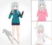 【MMDモデル配布】和泉紗霧
