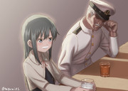 ミルクを飲む朝潮