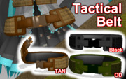 Tactical Belt ver1.0 【MMDモデル配布】