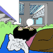 横山緑、寝るだけのサバイバル生活