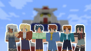 【Minecraftスキン】 ガンダムキャラクター その１