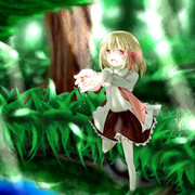 翠緑と水鏡のルーミア